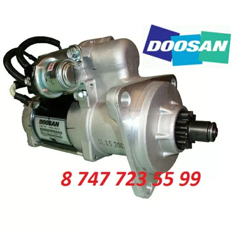 Стартер на экскаватор Doosan Solar