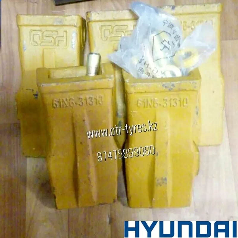 Коронки на JCB 160 61n6-31310 3