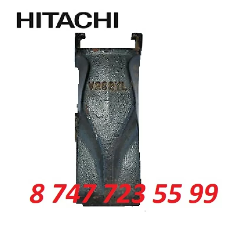 Коронки V33SYL на экскаватор Hitachi ZX240 2