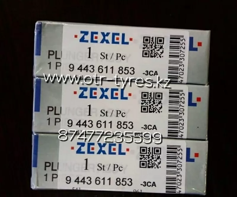 Плунжерная пара А831 на двигатель Cummins 6bg1,  4bg1 3