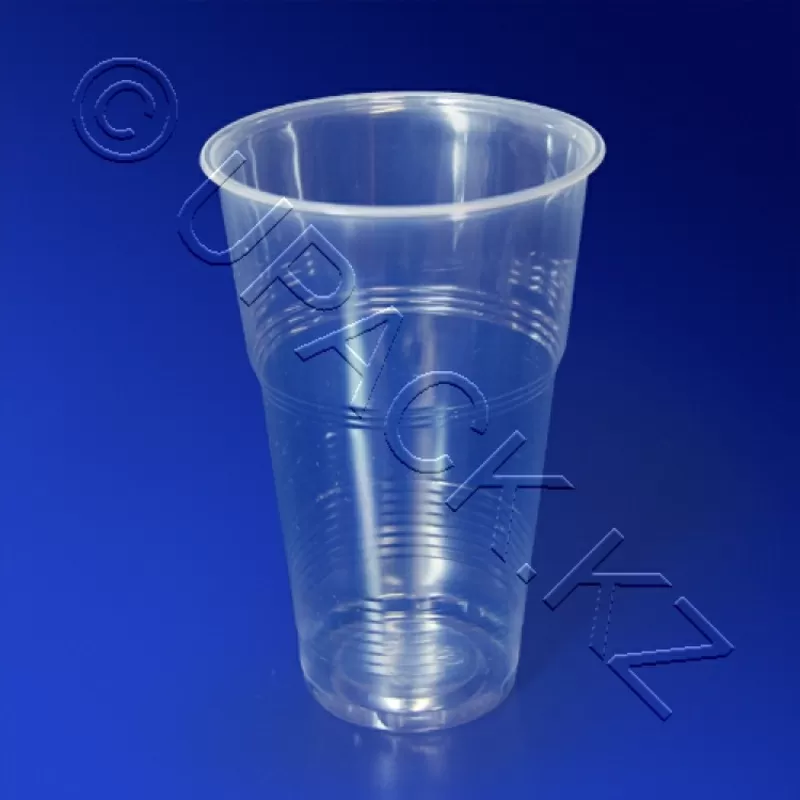 Одноразовые стаканы пластиковые 100, 200, 300, 400, 500 мл/ОПТ цена за 1 к 2