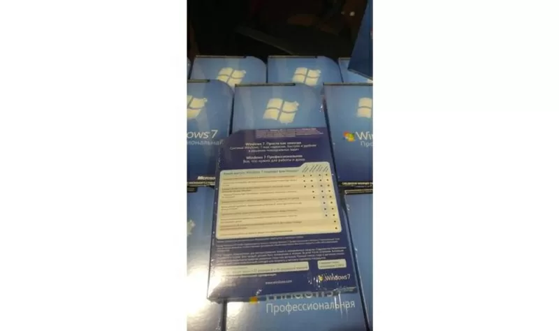 Продам Windows 7 Pro rus Box Dvd 32/64,  bt 4