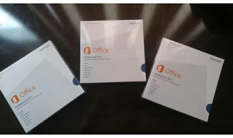 Продам Microsoft office 2013 pro 32/64 bt,  dvd 3