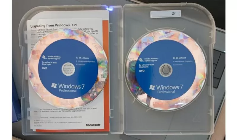 Продам Windows 7 Pro rus Box Dvd 32/64,  bt