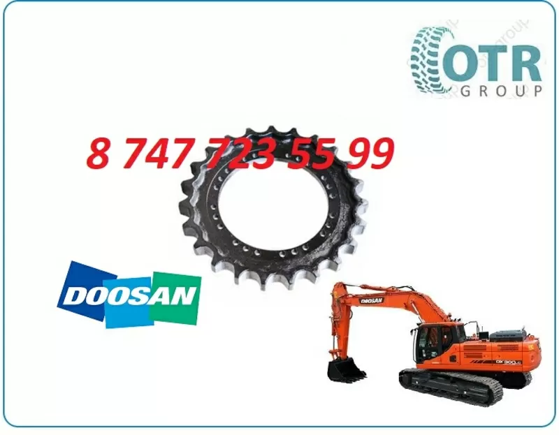 Звездочка на Doosan DX300LC,  DX340LC 108-00022B 3