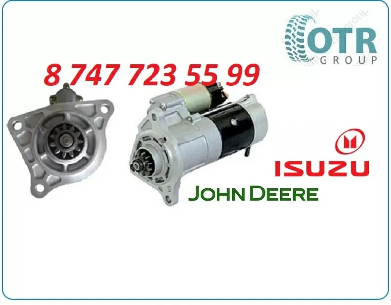 Стартер на экскаватор John Deere, Isuzu 6WG1 M9t80971 2