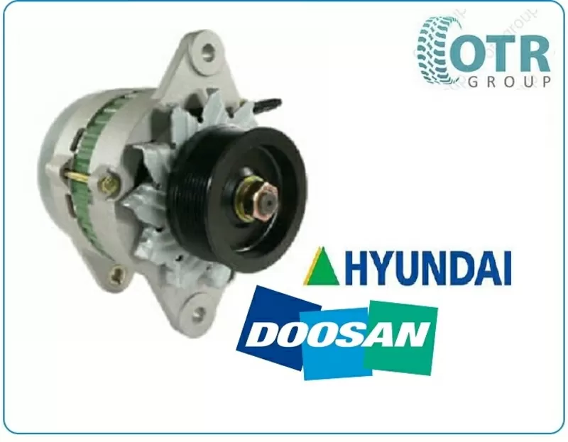 Генератор Doosan 210, Hyundai r220 2502-9007 3