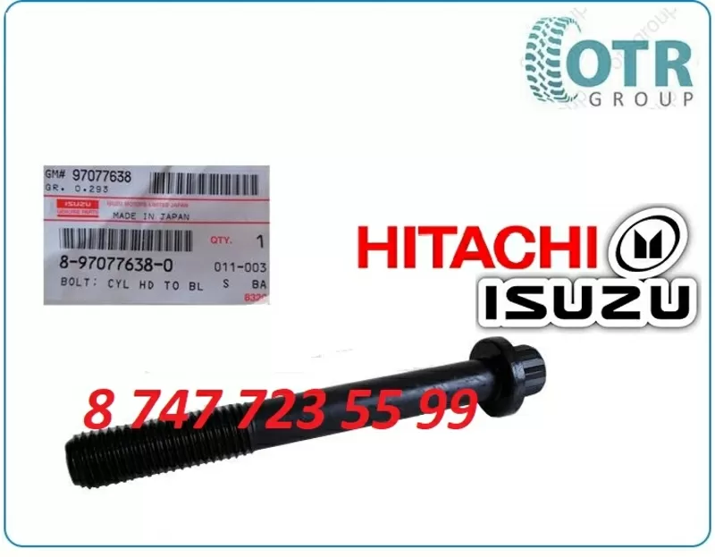 Болты гбц на двигатель Isuzu 4hk1, 6hk1 8970776380