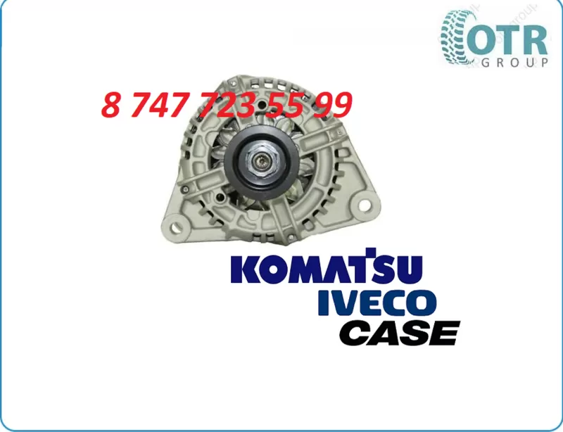 Генератор Iveco,  komatsu wb93r,  wb97r 0986080070 2