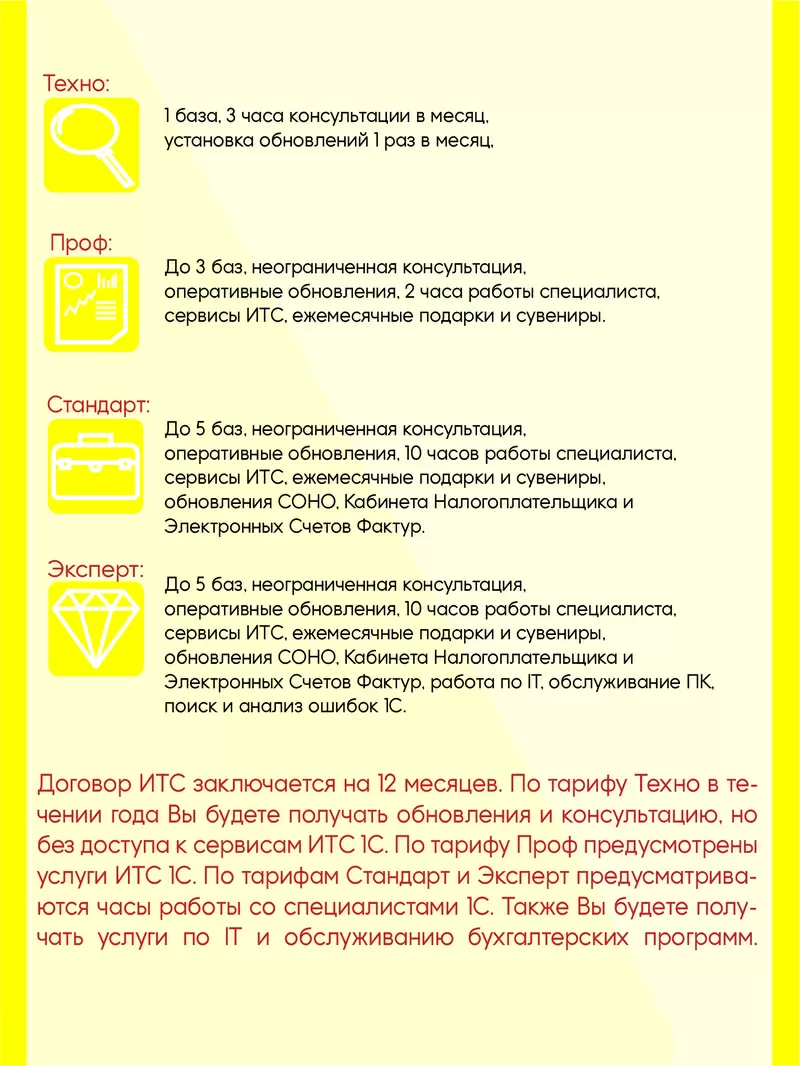 Информационно техническое сопровождение 1С. 3