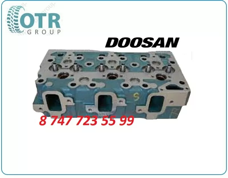 Головка блока цилиндров Doosan DE12TIS 65.03101-6084B 3