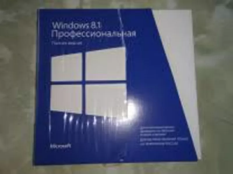 Microsoft Windows 8.1 Professional Oem 64 Bit Russian
