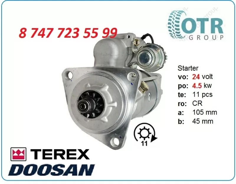 Стартер Terex 8200222 2