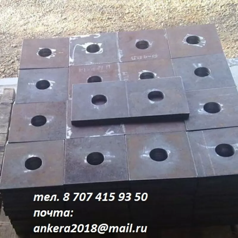 Болты фундаментные с анкерными плитами 24379.1-2012 3