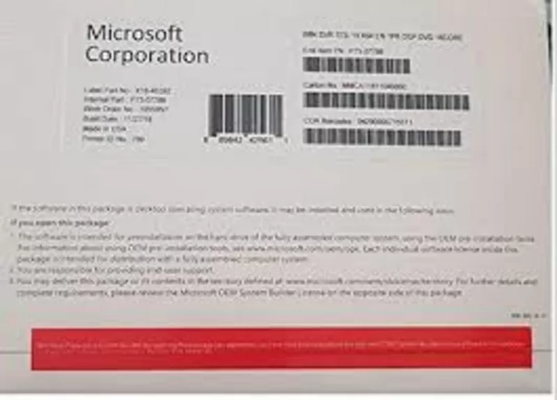 Microsoft Windows Server 2019 Standard Eidition r2 Russian (Only Kazakhstan)