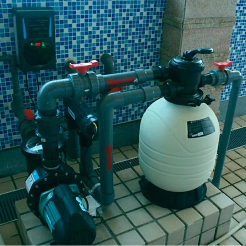 Оборудование для дезинфекции воды в бассейне 3