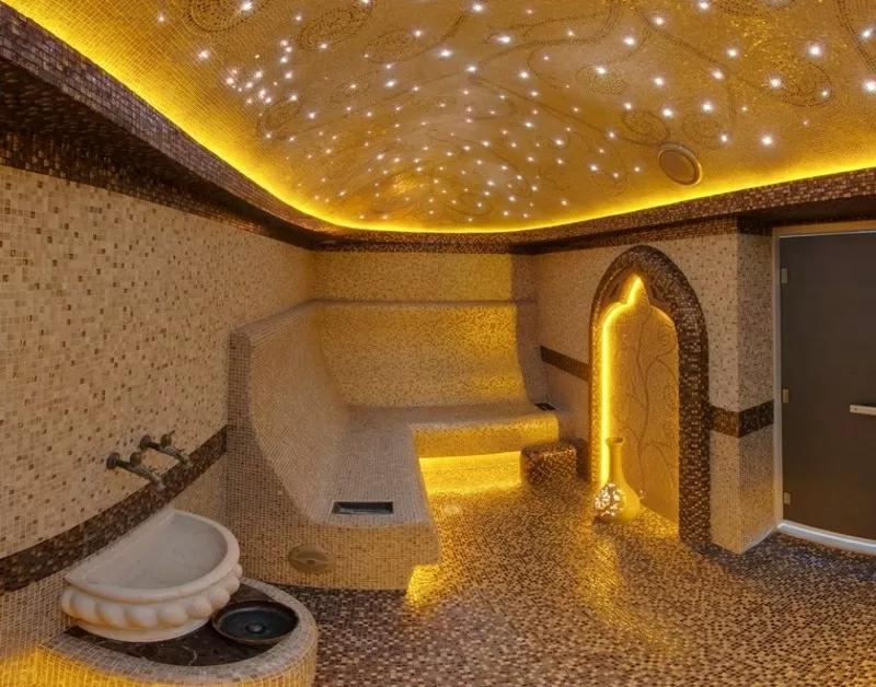 Светодиодное освещение для Турецкой бани (Хамам) 2