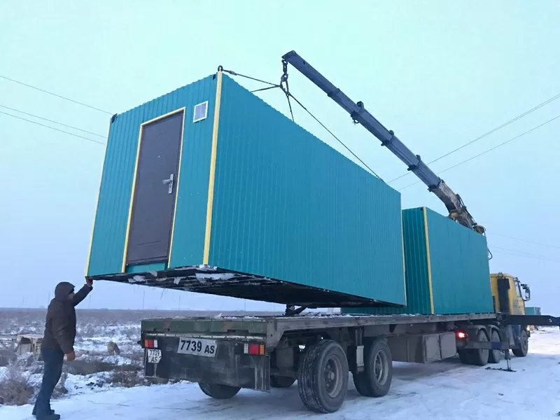 контейнер жилой,  мобильный,  утепленный вагончик - дома Алматы , бытовки 3