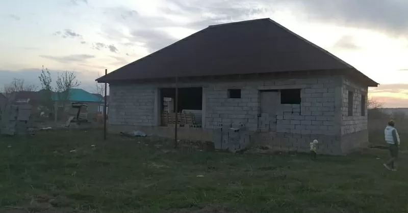 Продам недостроенный дом в пригороде Алматы 3