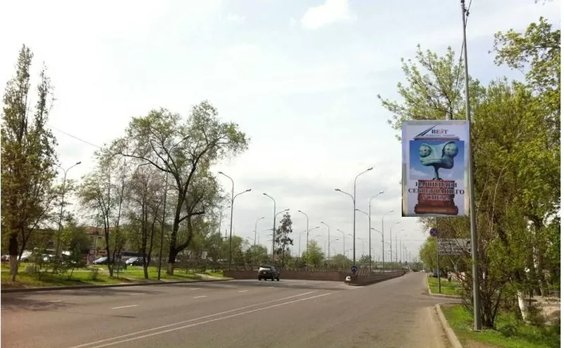 Реклама на бордах Алматы вдоль дорог 5