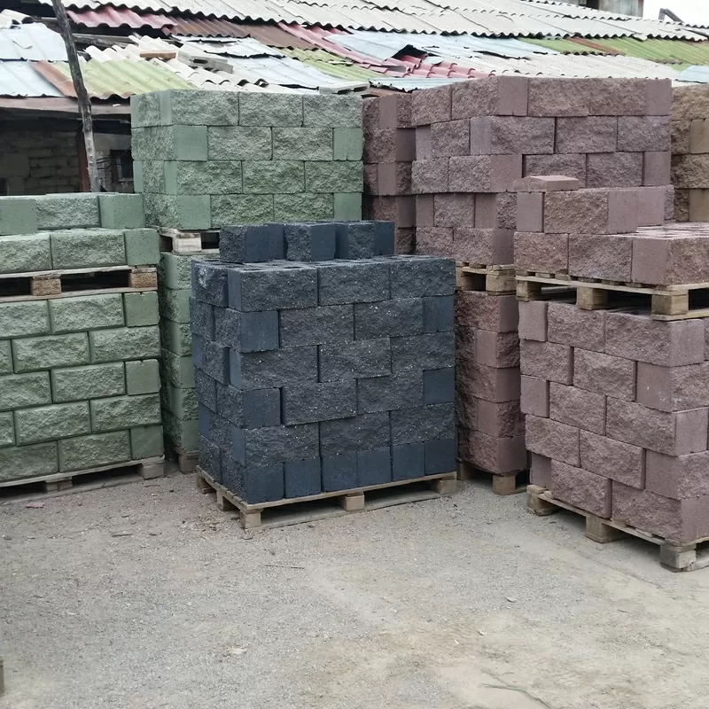 Сплитерные блоки (стеновые и рваные) 5