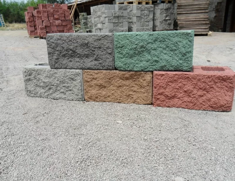 Сплитерные блоки (стеновые и рваные)