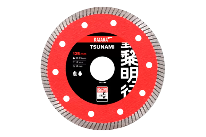 Алмазный диск для особо прочных материалов-KATANA TSUNAMI