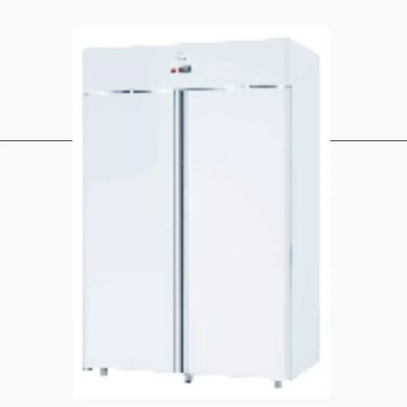 Шкаф холодильный ARKTO R1.4–S.	Температурный режим от 0 до +6 °C. Объем 1400 л. Охлаждение динамическое Холодильный агрегат встроенный Исполнение двери глухая Напряжение 220 В. Потребляемая мощность 0.55 кВт/ч Ширина 1420 мм. Глубина 880 мм. Высота 2200 м 2