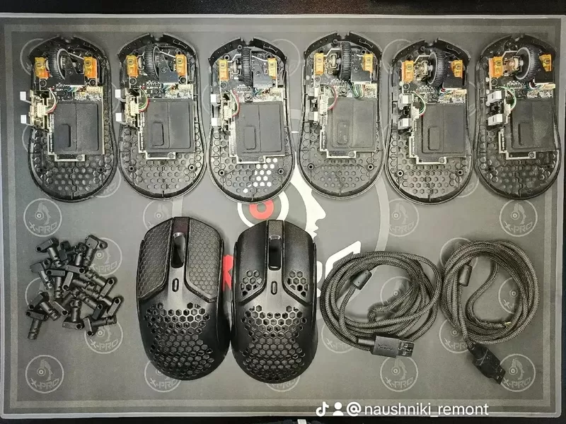 Ремонт мышки HyperX,  Zowie,  Logitech,  Razer 2