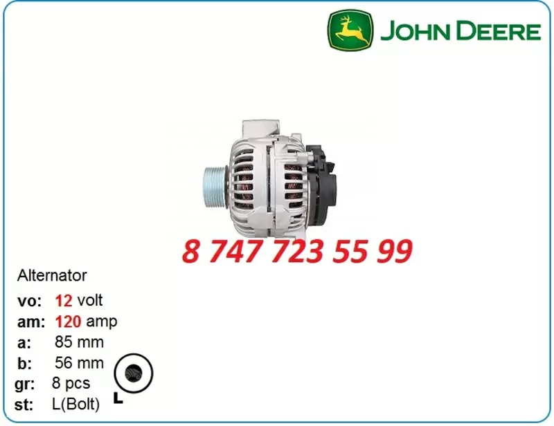 Генератор Komatsu 4d84,  Case 580b 100211-1470 5