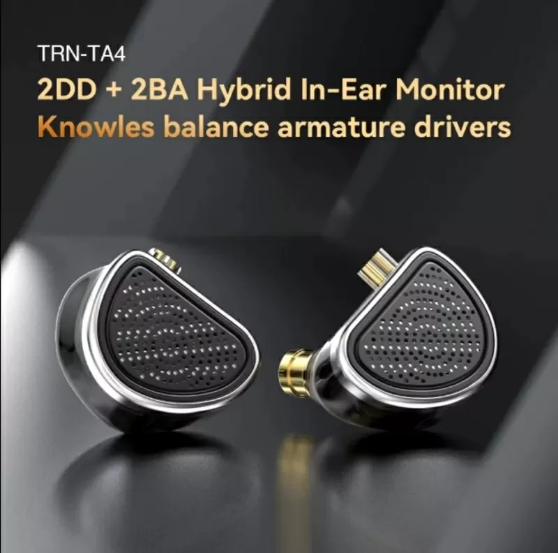 Наушники TRN TA4 IEM