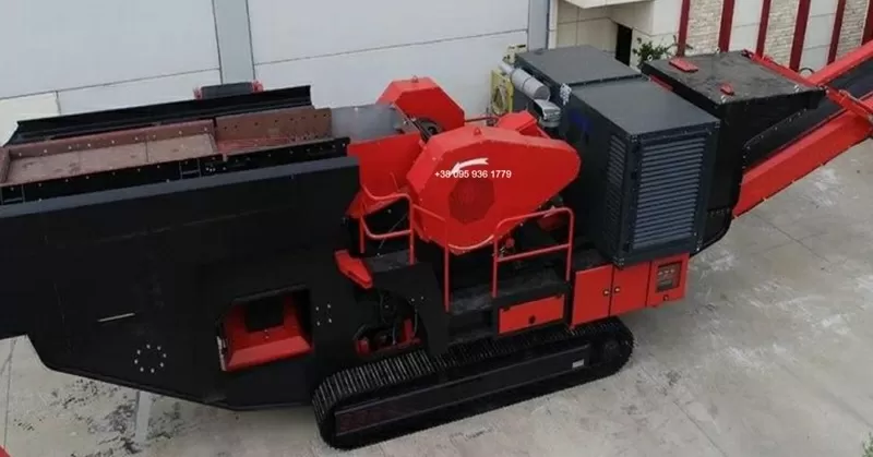 Мобильная самоходная щековая дробилка Polygonmach  PMTJ-90 2