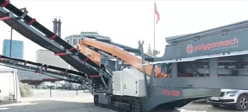 Гусеничный грохот Polygonmach  PTS 1550