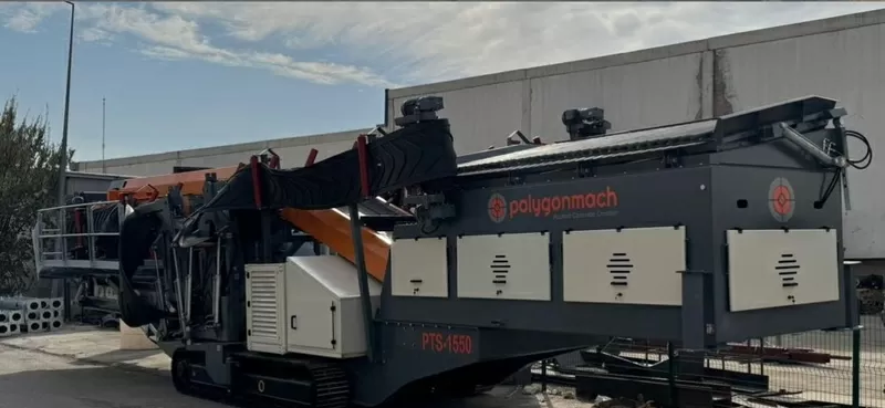 Гусеничный грохот Polygonmach  PTS 1550 2