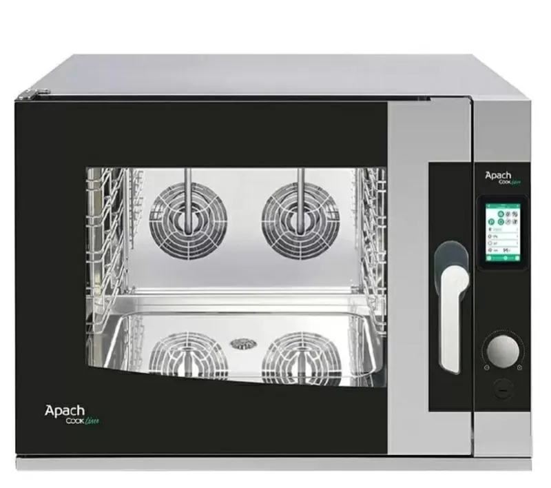 Пароконвектомат Apach Cook Line AP5QT предназначен для обжаривания,  пр