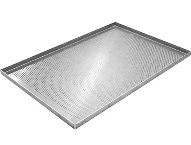 Лист для пекарного шкафа перфорированный алюминиевый (600х400х20 мм) т