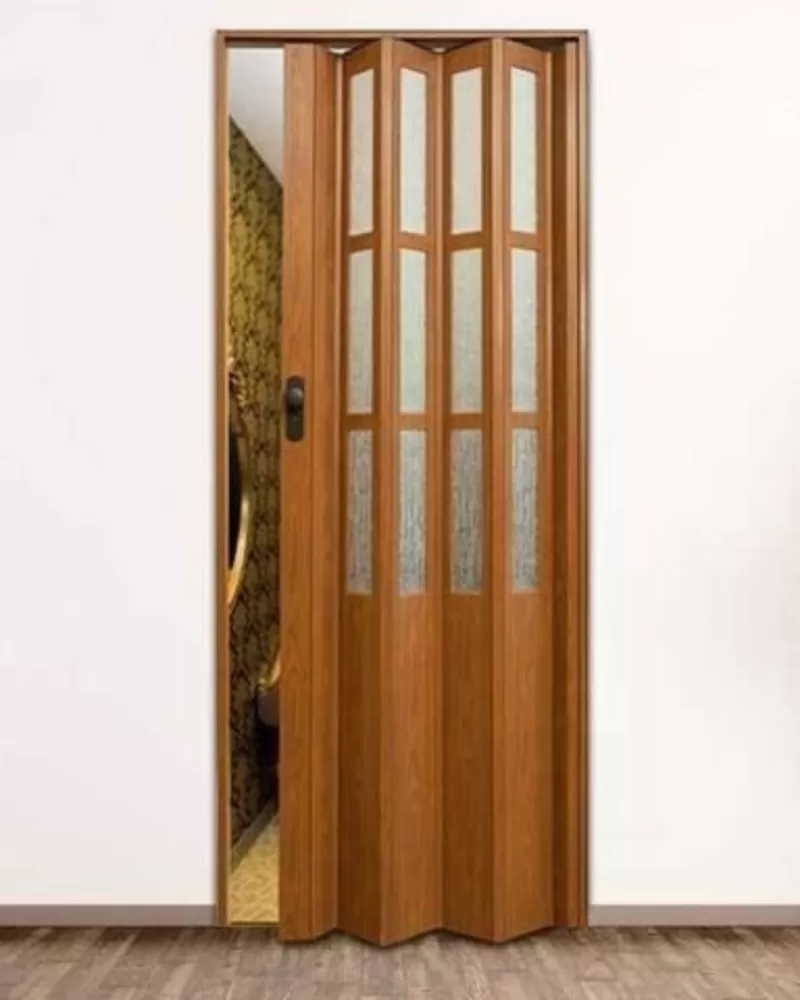 Раздвижные межкомнатные двери гармошка перегородка купе ширма Складны 2