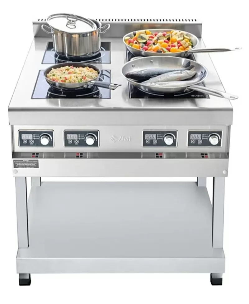 Индукционная плита Abat КИП-49П-3, 5-01 (на заказ) предназначена для пр