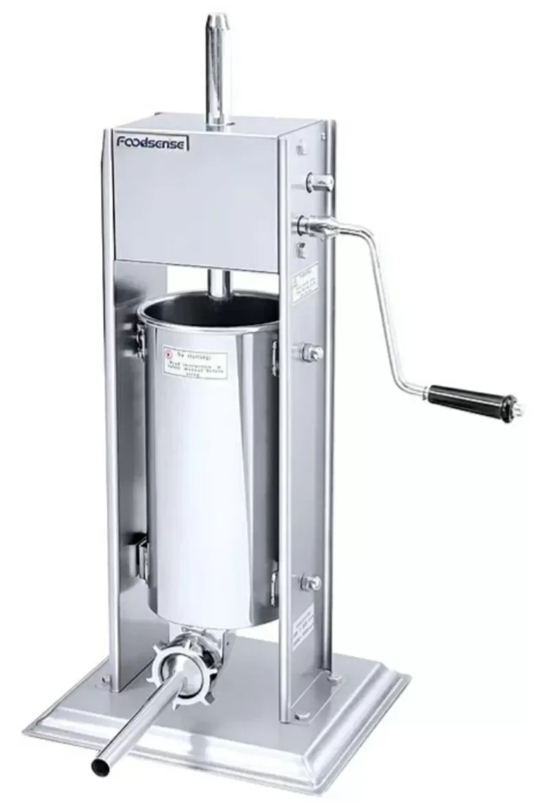 Ручной колбасный шприц Hurakan HKN-ISV5  используется на предприятиях 