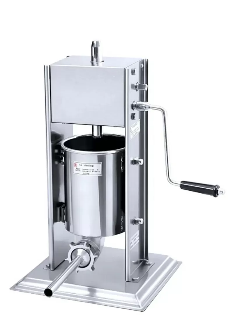 Ручной колбасный шприц Hurakan HKN-ISV3 используется на предприятиях о