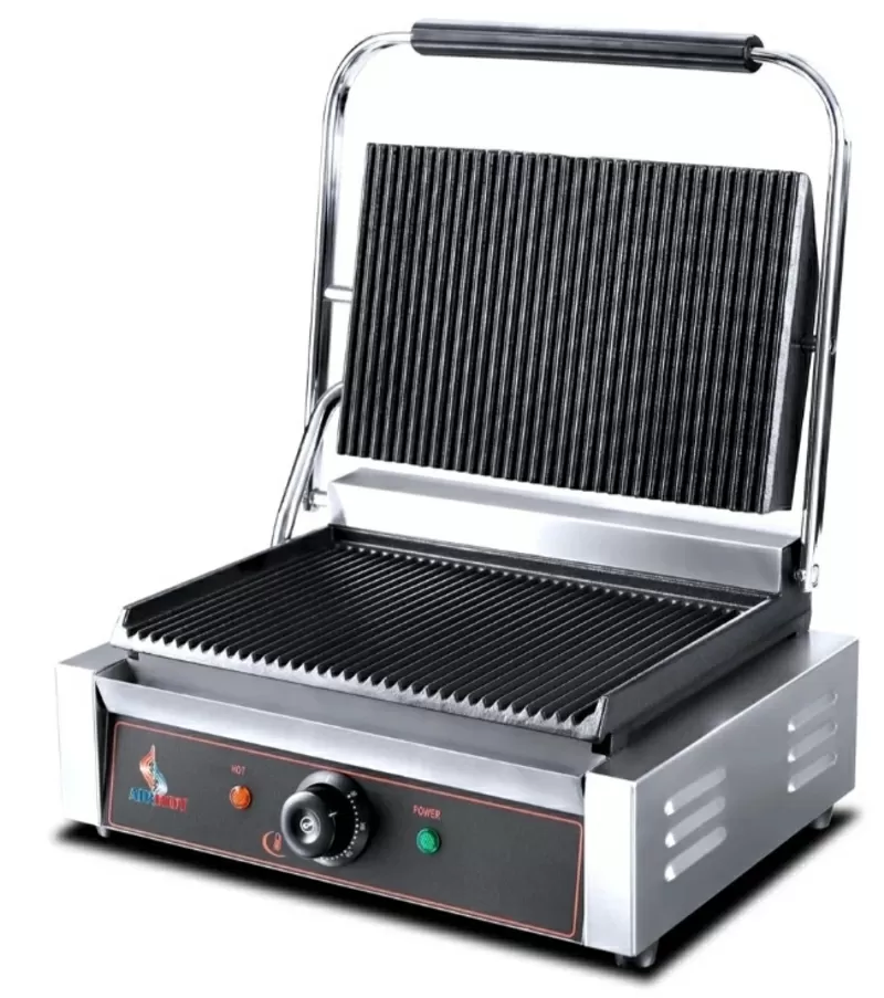 Прижимной гриль Airhot CGL предназначен для жарки мяса,  птицы,  рыбы,  о