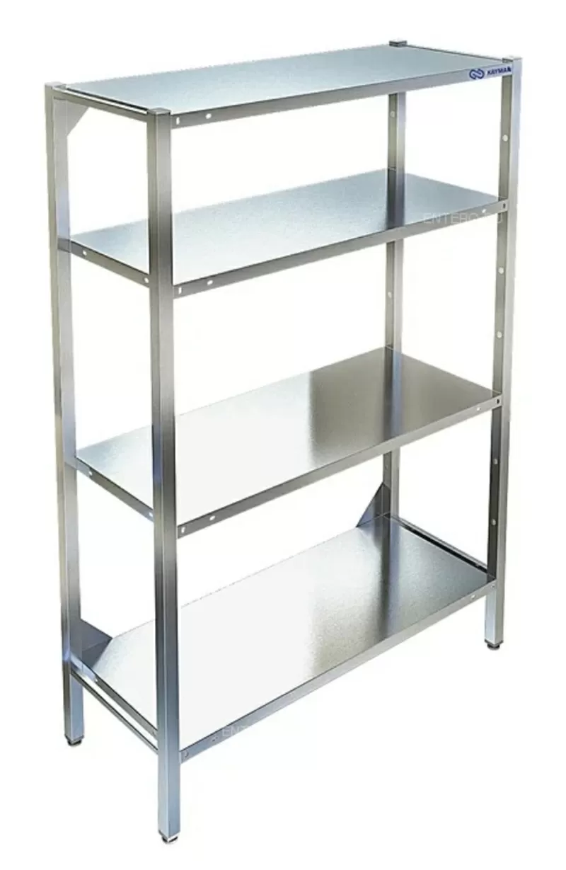 Кухонный стеллаж Техно-ТТ СТР-134/900 предназначен для хранения посуды