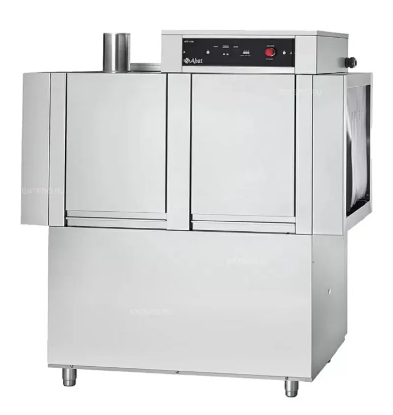 Тоннельная посудомоечная машина Abat МПТ-1700  (на заказ) используется