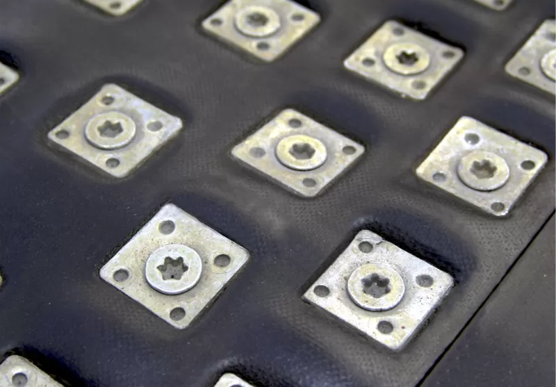 Замок для стыковки конвейерных лент.