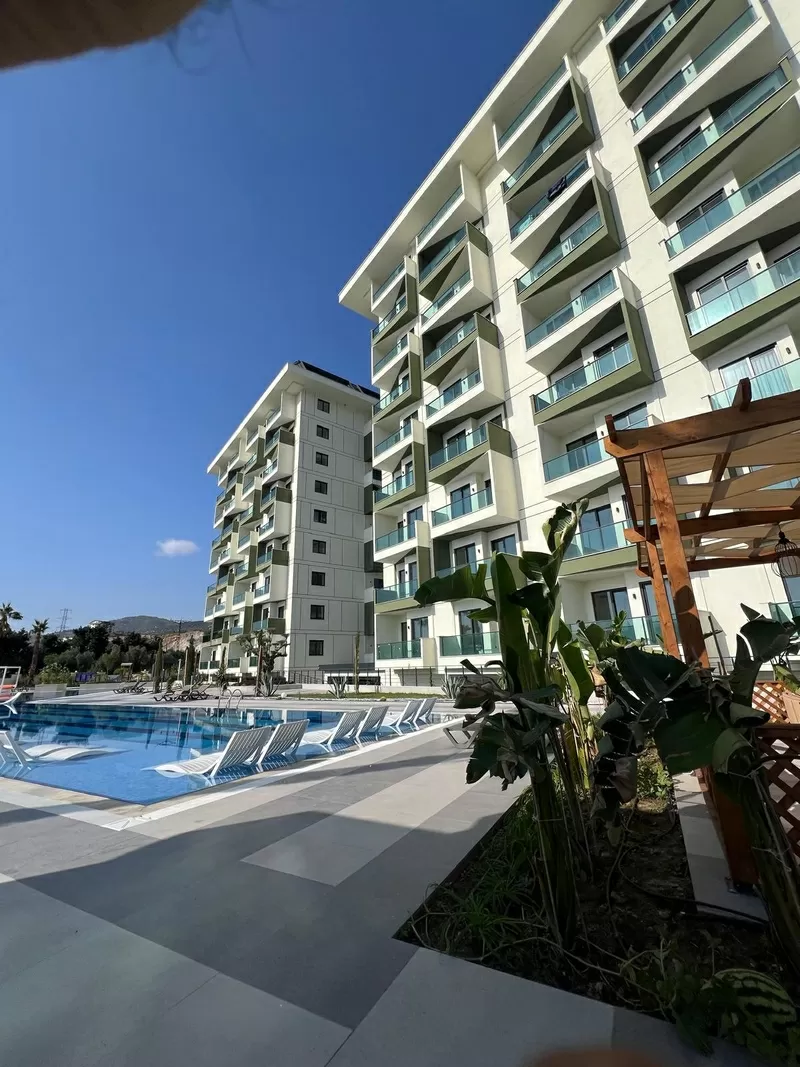 Алания, Турция: готовые к проживанию квартиры в ЖК с бассейном. 9