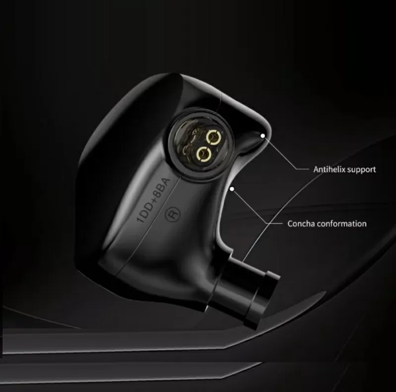 Наушники TRN VX Pro + 8BA +1DD 3