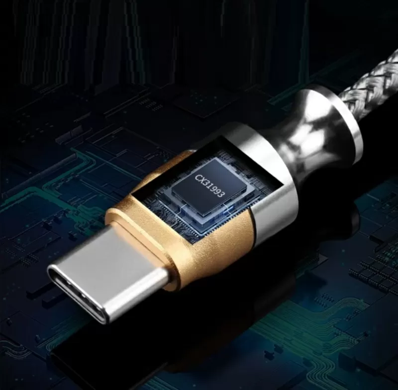 ЦАП усилитель QKZ CX31993 Type-C на 3, 5 мм 6