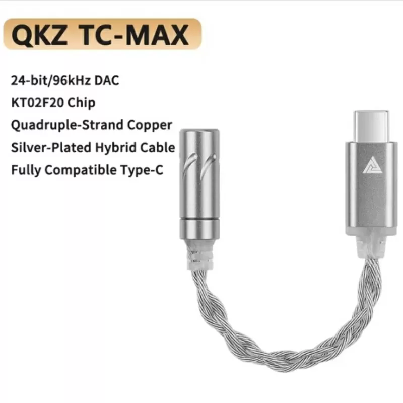 ЦАП усилитель QKZ CX31993 Type-C на 3, 5 мм 2