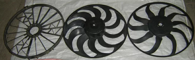 Лопасти к вентилятору кондиционера БМВ.