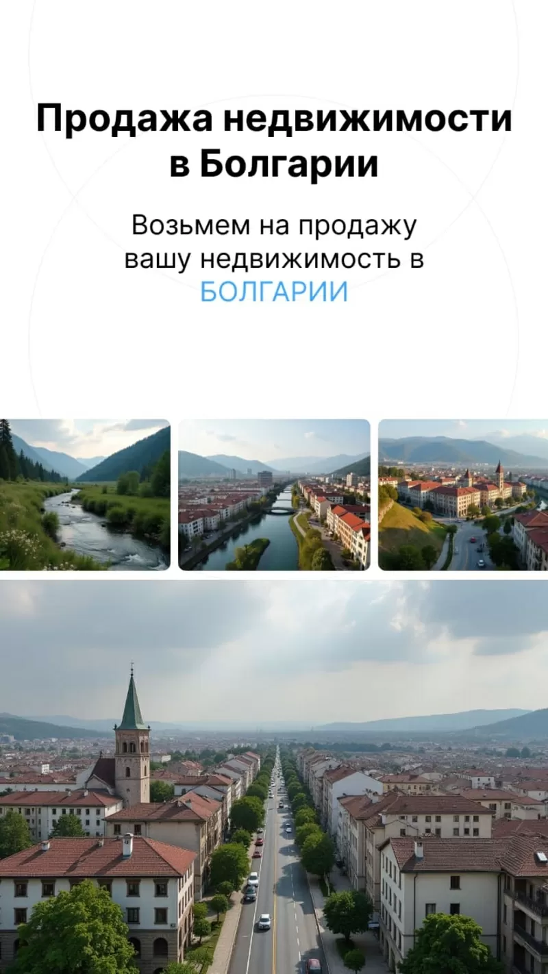 Продажа недвижимости в Болгарии — быстро,  выгодно,  безопасно!